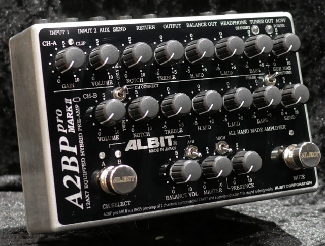 ベース ALBIT A2BP pro A2BP pro MARK II /2CH BASS PRE-AMP