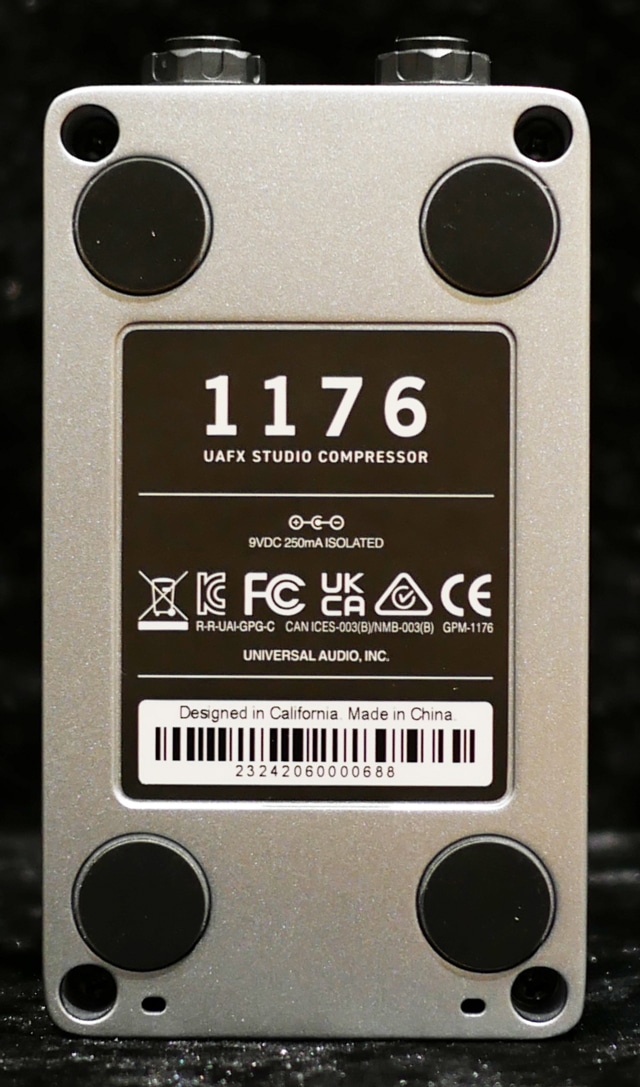 UAFX 1176 Studio Compressor: エフェクター｜三木楽器公式通販サイト