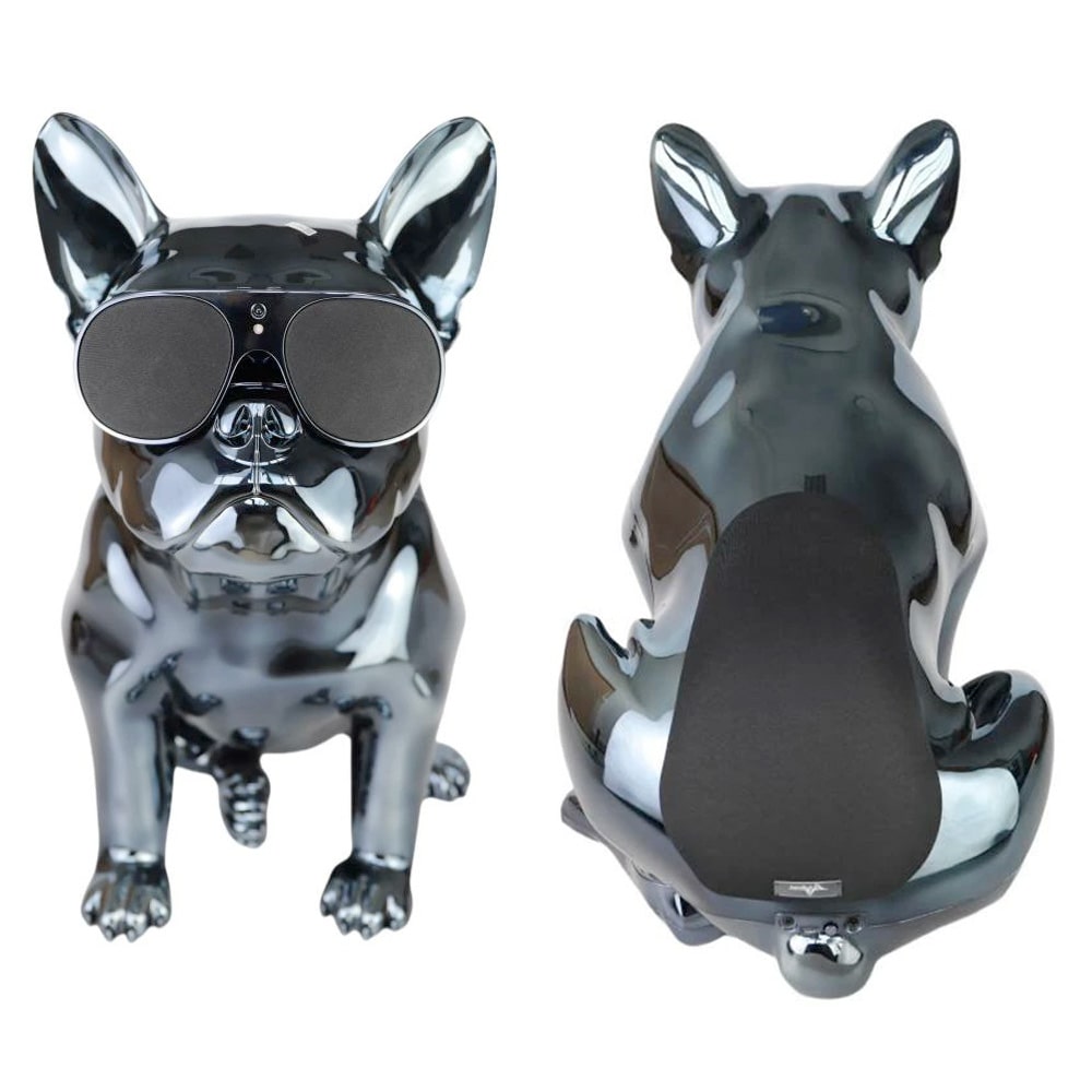 Aerobull ワイヤレス スピーカー HD1 (クロームブラック) ビックサイズ