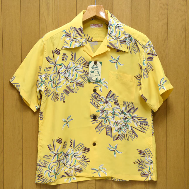 SUNSURF(サンサーフ)レーヨン半袖アロハ『FAMILIAR FLOWER/ファミリア