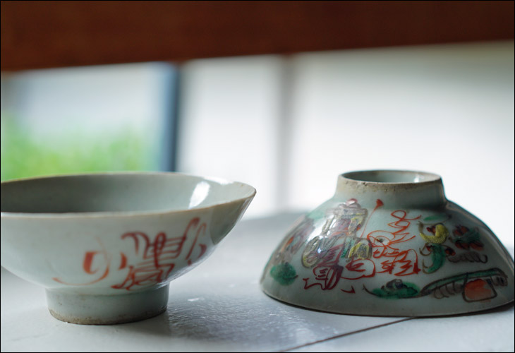 景徳鎮 パステルカラー万寿無彊花瓶 陶磁器 装飾品 現代工芸品 美術