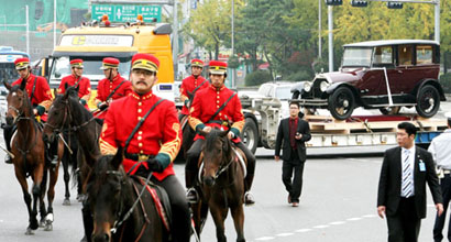 純宗皇帝の御車 81年ぶりの登場