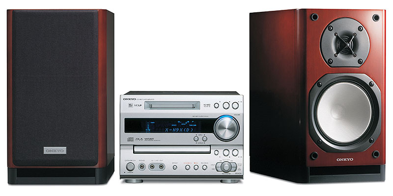 ONKYO FR-N9 CD/MD チューナーアンプシステム D-N9 セット Amazon.co