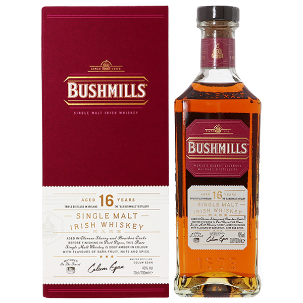 ブッシュミルズ シングルモルト 16年 ウイスキーの通信販売