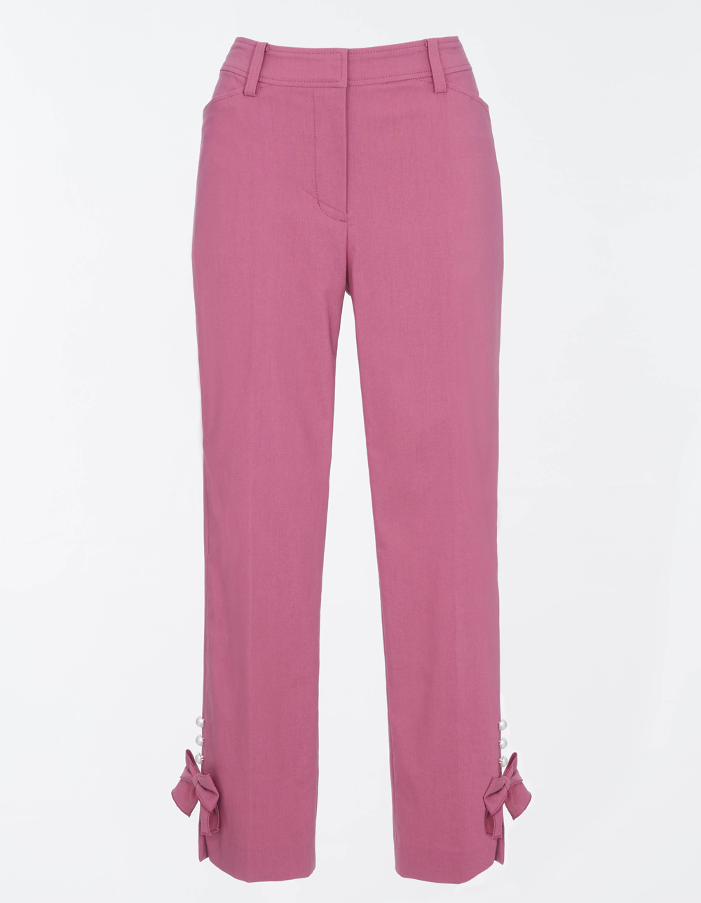 パール付きクロップドパンツ | msgracy