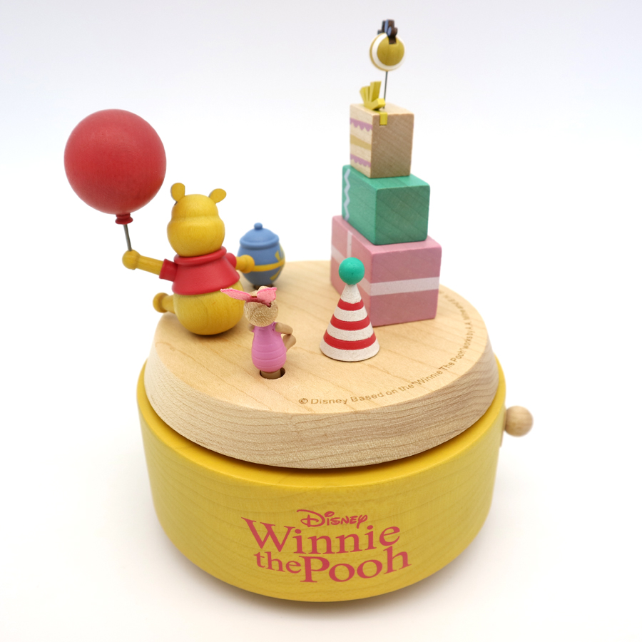 ディズニー 木製 オルゴール【くまのプーさん】既製品 ｜株式会社
