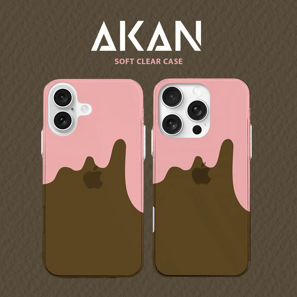AKAN（エイカン） [iPhone 16 / 16 Pro 用] ソフト クリアケース