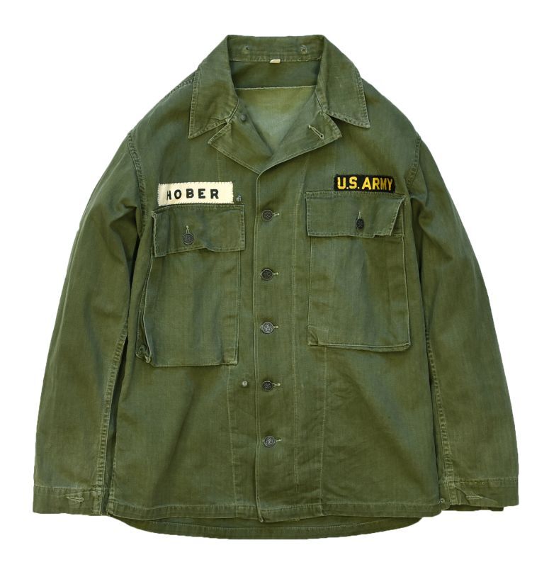 40's〜【ビンテージ】【米軍実物】【M-43】HBTジャケット【HOBER