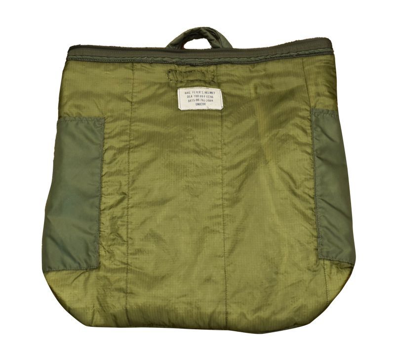 米軍 実物 ヘルメットバッグ アルミジップ 米軍 実物 ヘルメットバッグ