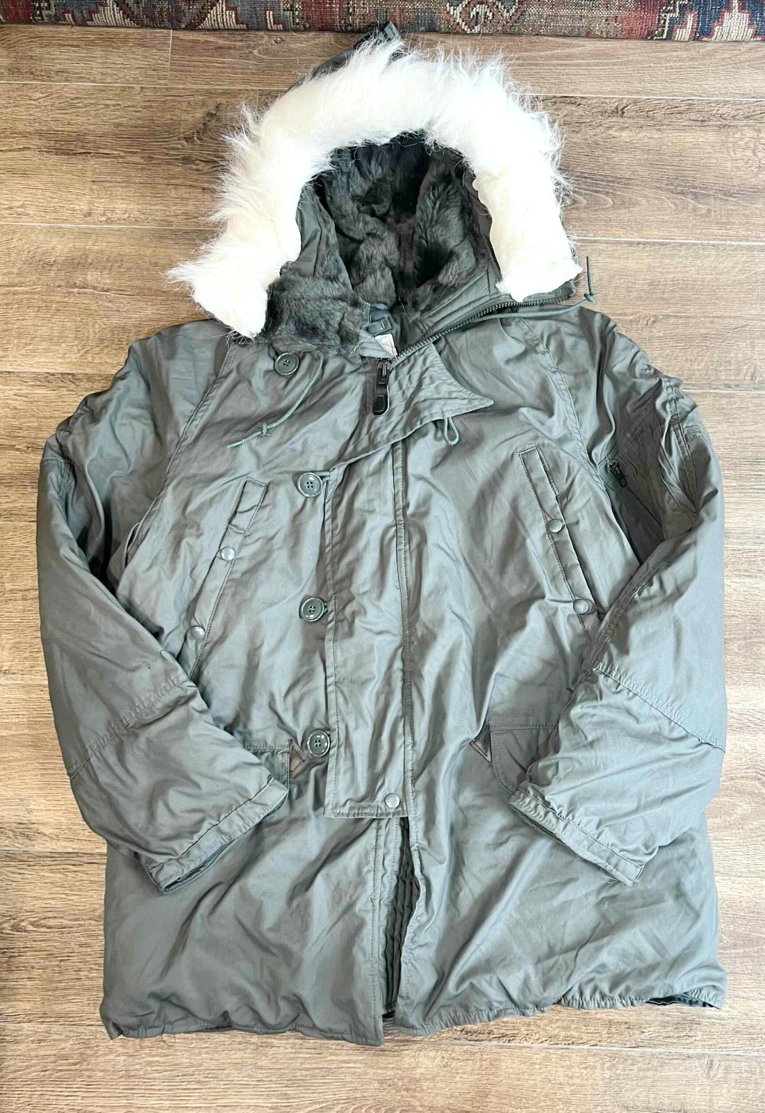 80's【ビンテージ】【デッドストック】【米軍実物】【USAF】GREENBRIER