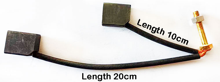 ADC (AMD / KDS) Motor Carbon Brush Set, ZQS48-3.8-T / XP-2067-S