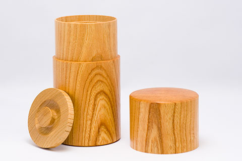 欅の茶筒｜製品紹介│野原工芸