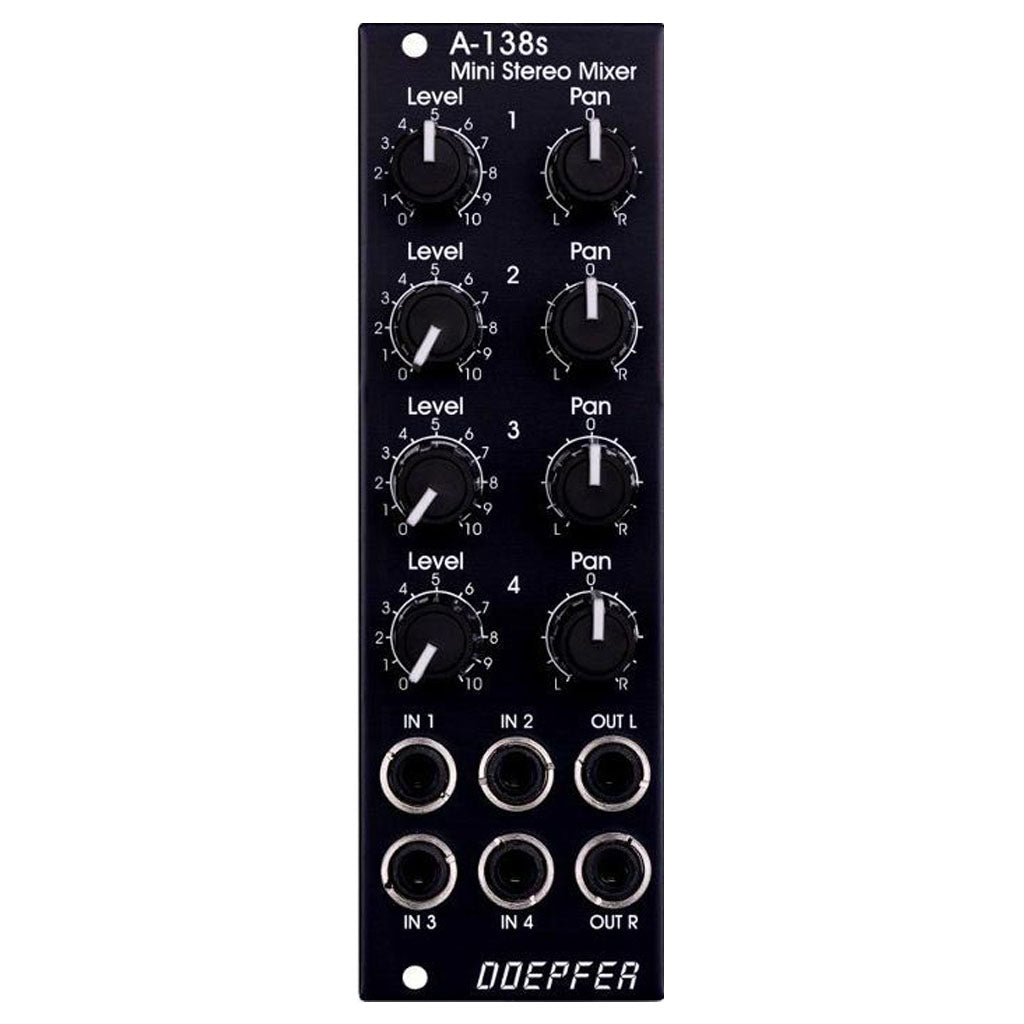 DTM・DAW Doepfer A-138s stereo mixer Doepfer - A-138SV: Mini