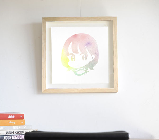 CONIXキャンバス・ステンシル、スプレーコニックス