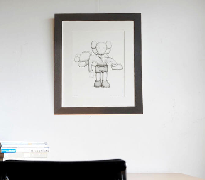 KAWS アートピース 2006年製 OriginalFake(直筆サイン入り)