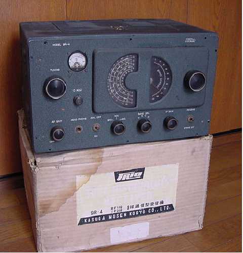 トリオ/TORIO 真空管式ラジオ チューナー内臓無線機 9R-59D 通電品