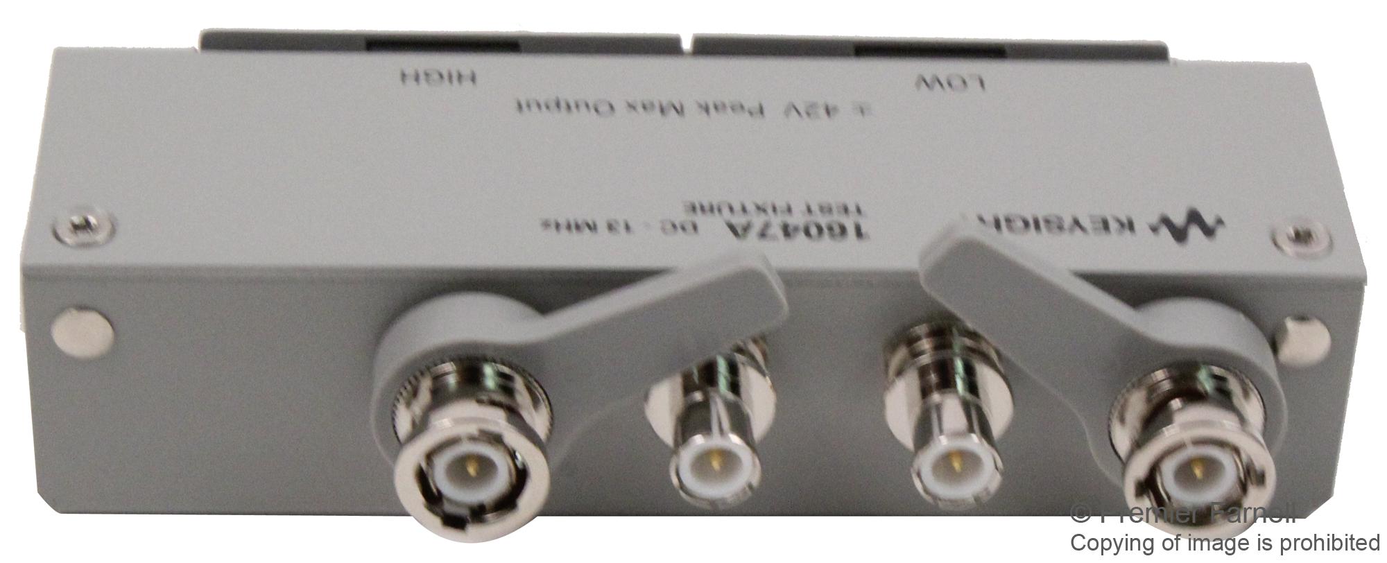 Keysight 16047A Test Fixture 新品 Keysight 16047A - Axial and