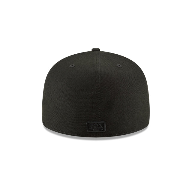 Texas Rangers Blackout Basic 59FIFTY Fitted Hat – New Era Cap