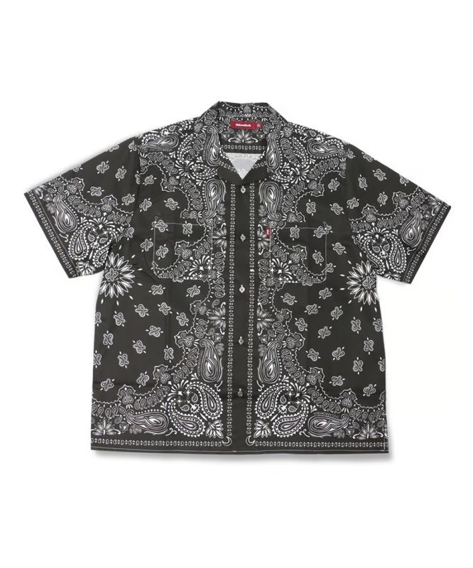 HIDEANDSEEK(ハイドアンドシーク) シャツ Bandana Pattern S/S Shirt