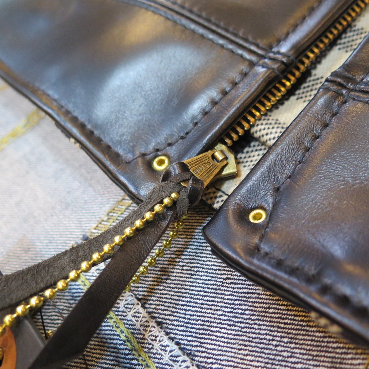 ウエストライド】ホースハイド レザージャケットヘラクレス/茶芯