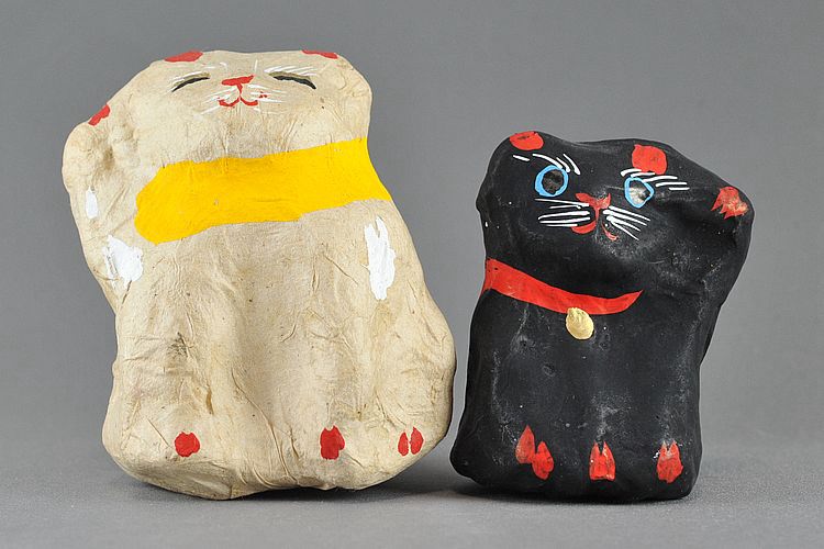 ねこれくと 招き猫 佐原張り子