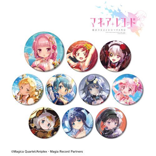 鹿目まどか セガ コラボカフェ限定 缶バッジ マギレコ マギアレコード