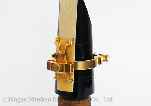 JLV B♭クラリネットリガチャーゴールド