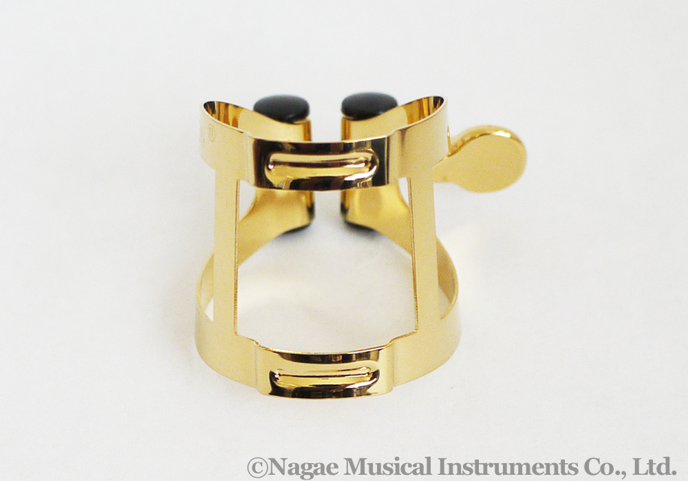 バンドレン B♭クラリネットリガチャー＆キャップM/O ゴールド LC51GP