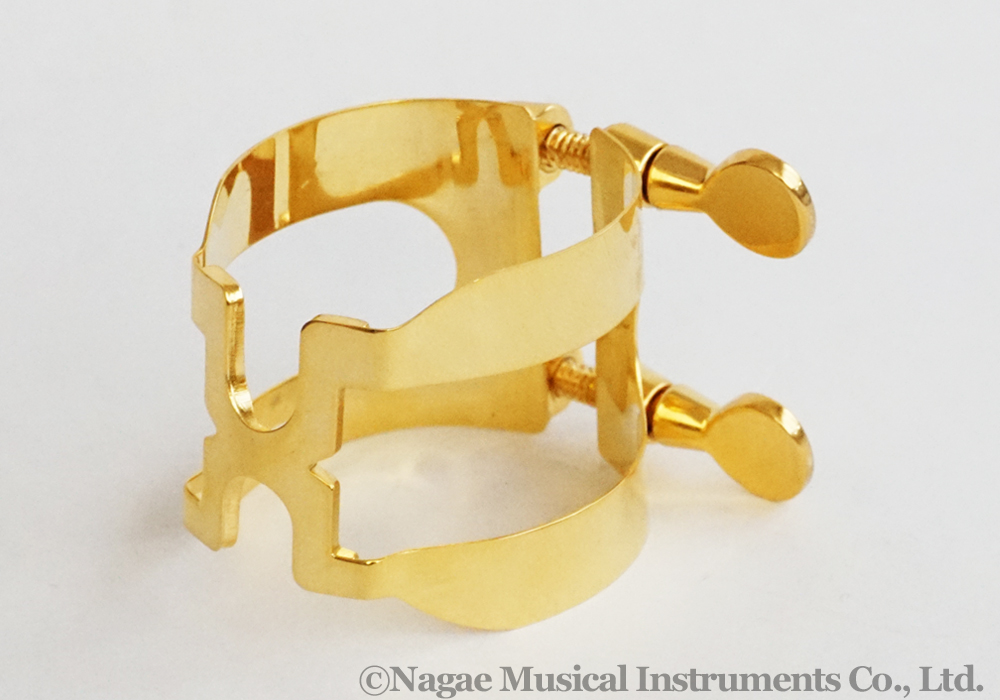 ハリソン テナーサックスリガチャーグローバル復刻版 ゴールド GP