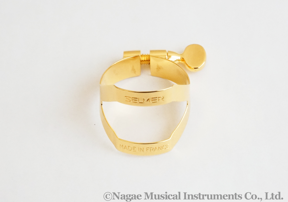セルマー テナーサックスリガチャー ゴールド GP｜ 管楽器専門店 永江楽器