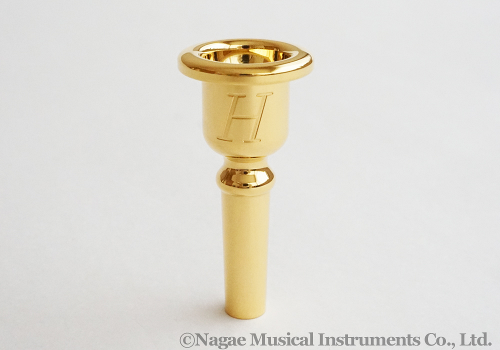 デニスウィック 4BL ユーフォニアム 太管 金メッキ マウスピース