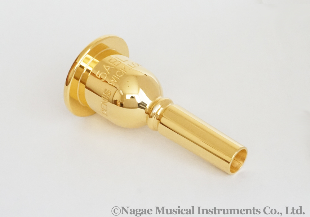 希少】チューバ デニスウィック 2L マウスピース 金メッキ 2本セット