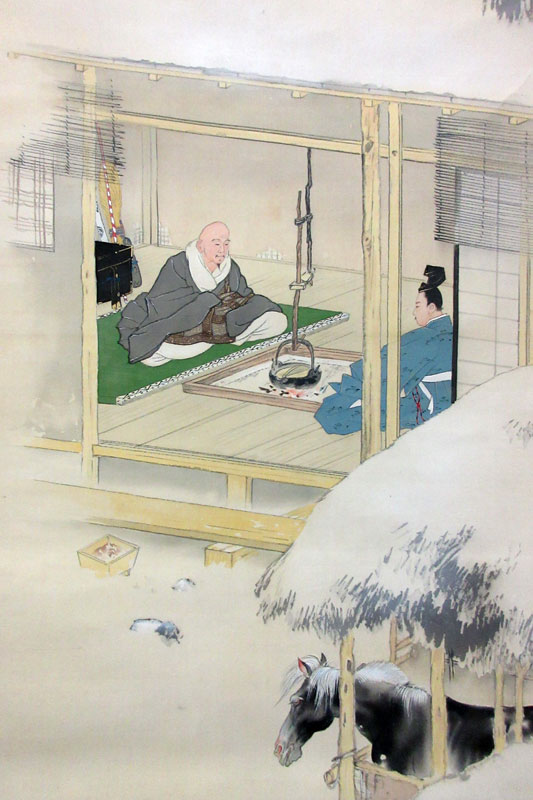 小村大雲 鉢の木/掛け軸(Hanging scrolls) 絵画の買取 販売 鑑定