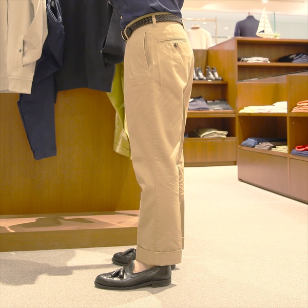 Barnstomer バーンストーマー ドレスチノ パンツ 2プリーツ 1002P 2P