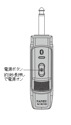 Bluetooth受信機（NZ-W210R）とiPodのペアリング方法 ｜ なんず