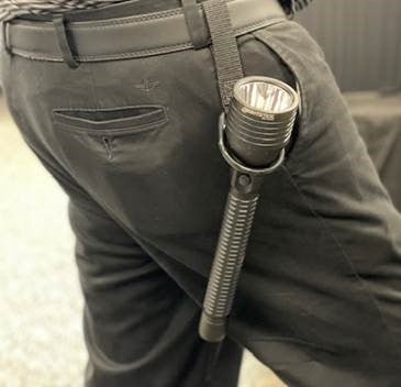 NS-BR1: Nylon Belt Ring - 9000 Series Nightstick Flashlights