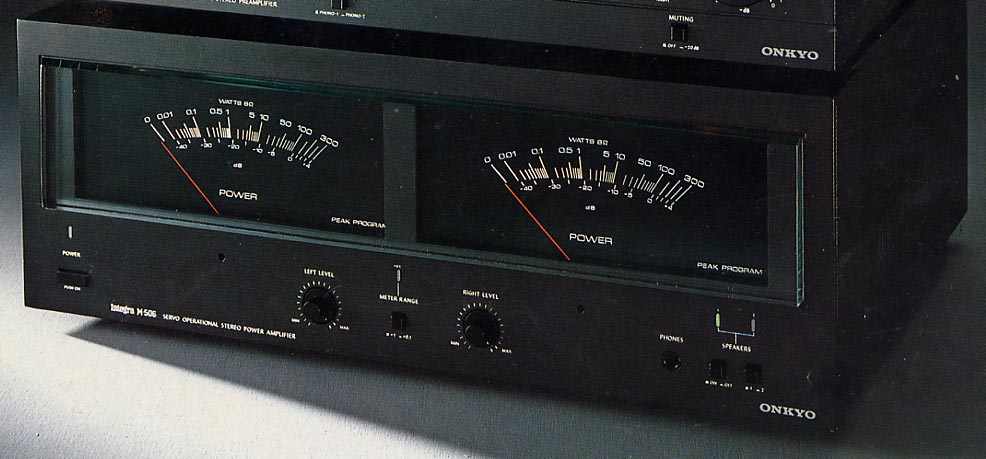 ONKYO M-506RS Integra パワーアンプ オンキョー 名機 Integra M-506RS