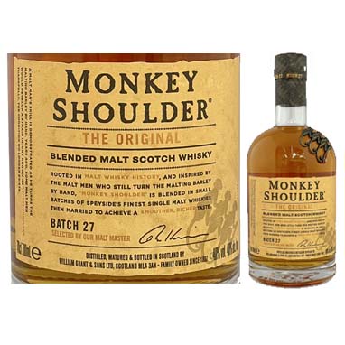 ウイスキー MONKEY SHOULDER“モンキーショルダー