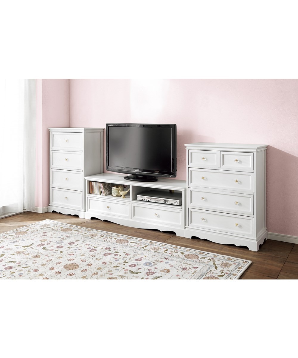 クリスタル風の取手が可愛いテレビ台 通販【ニッセン】