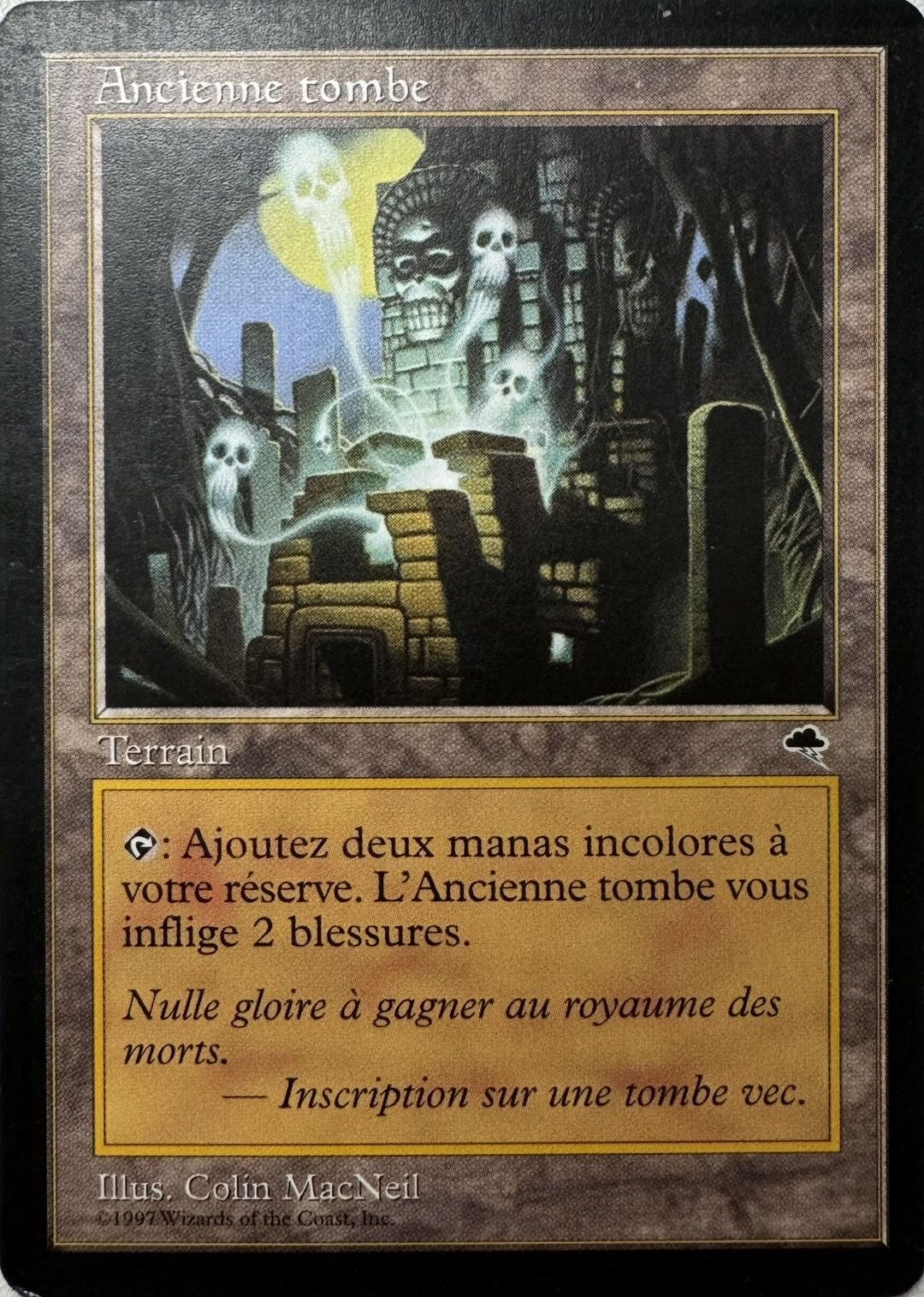 古えの墳墓/Ancient Tomb】Foil 英語版 MTG 古えの墳墓/Ancient Tomb