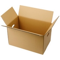 スマートオフィス】穴付ダンボール箱 大10枚 B471J-L スマートバリュー