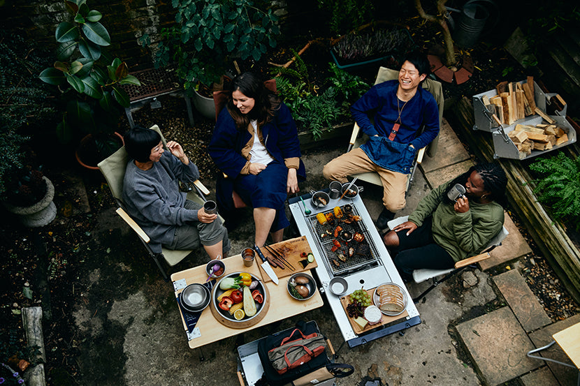 IGT Four Unit Frame - Iron Grill Table - Snow Peak | Snow Peak