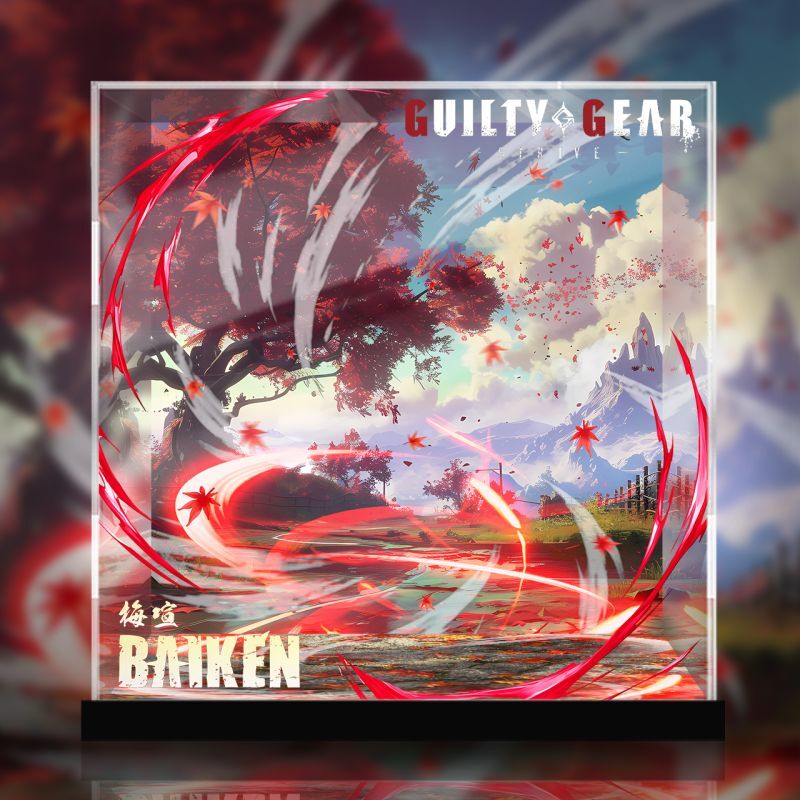 ギルティギア マルイ 場面写缶バッジ 梅喧 40個 ギルティギア マルイ