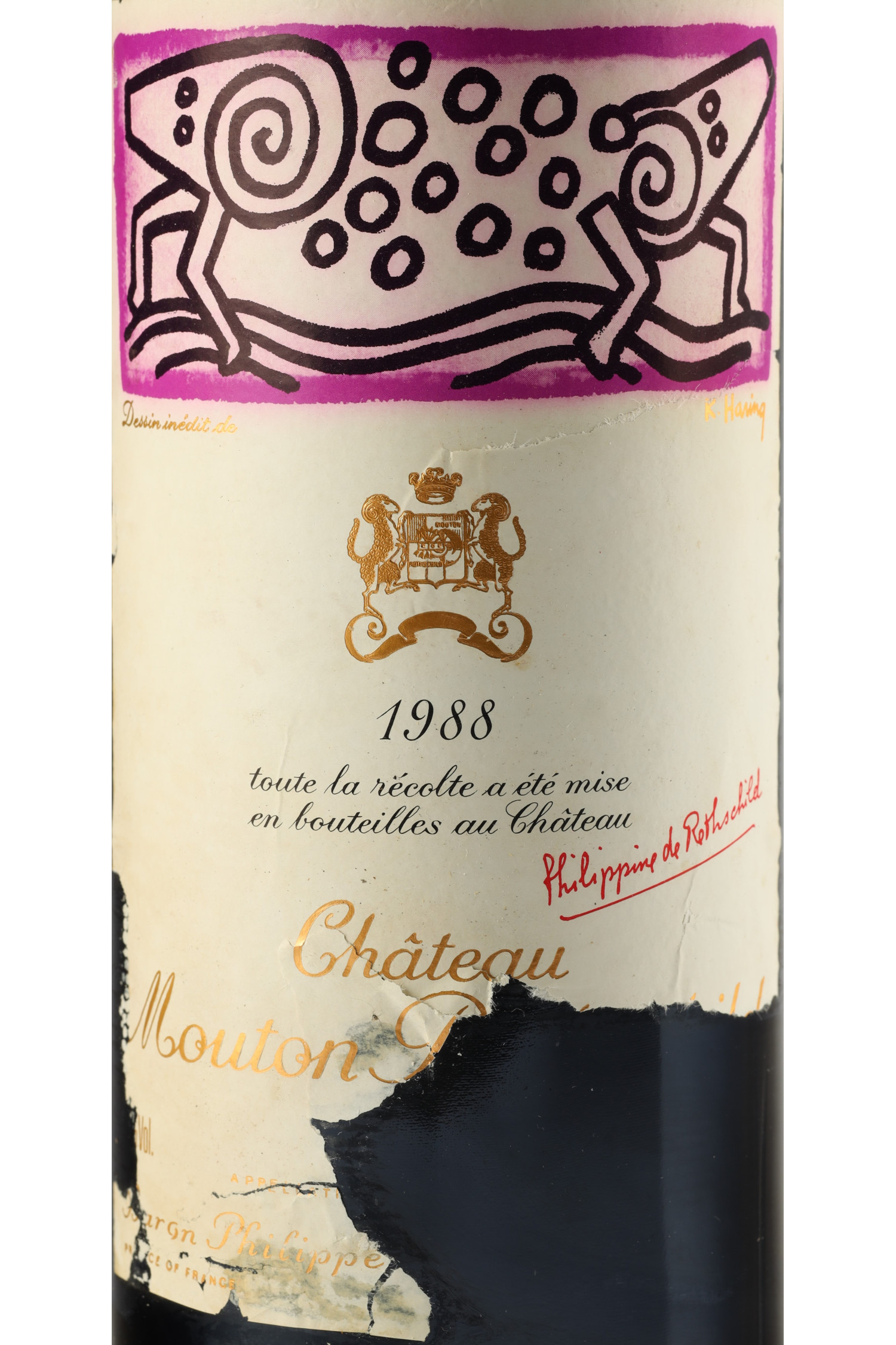 Château Mouton Rothschild 1988, Pauillac