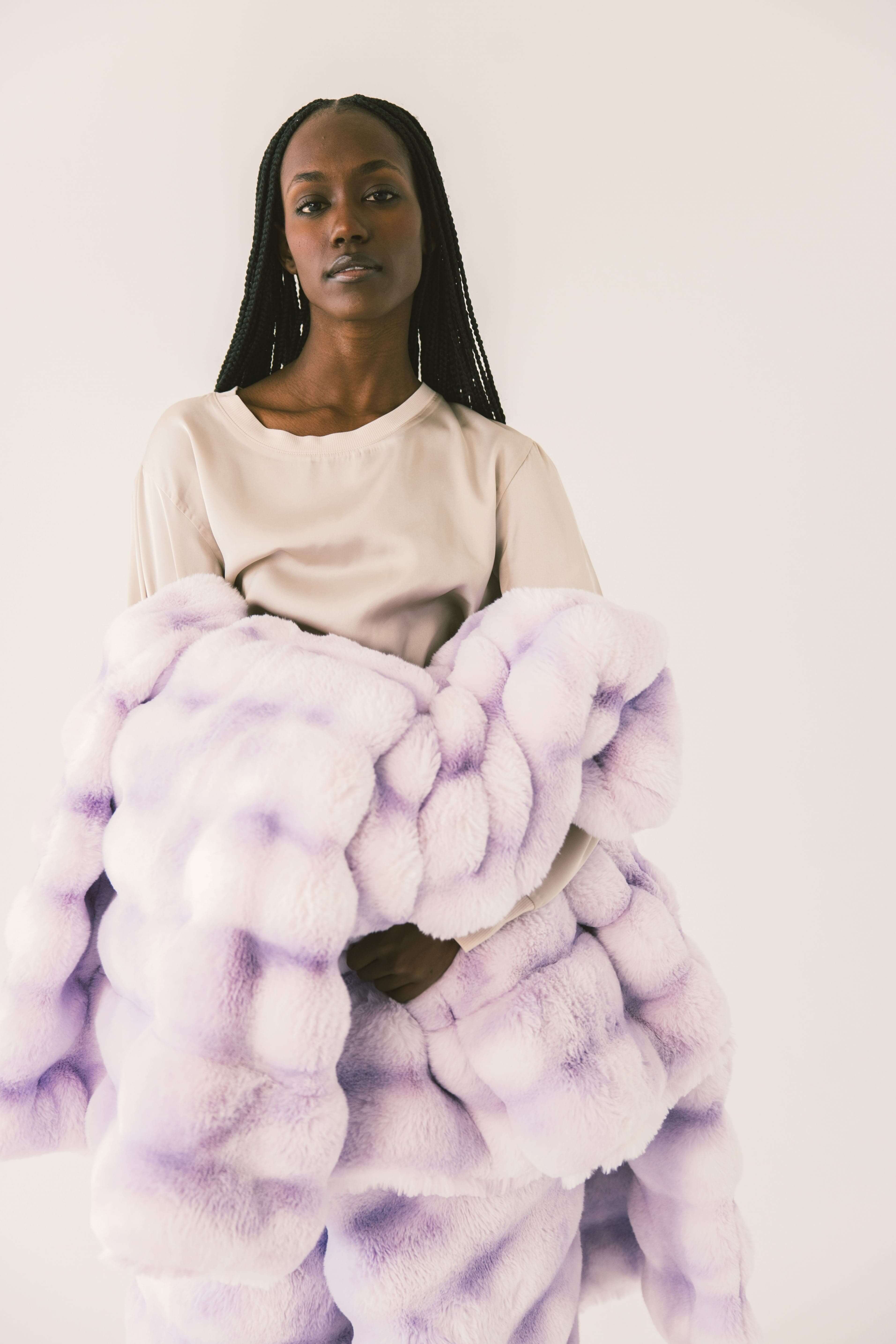 Extreme Ultra Cloud Lilac Breeze Plush Blanket | Minky Couture