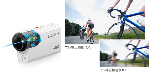 FDR-X3000/X3000R | デジタルビデオカメラ アクションカム | ソニー