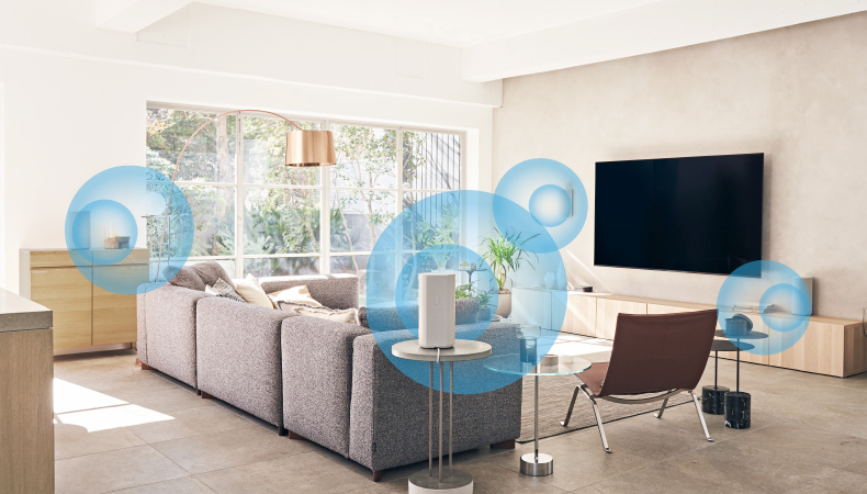 HT-A9 特長 : ワイヤレスで楽しむ | サウンドバー／ホームシアター