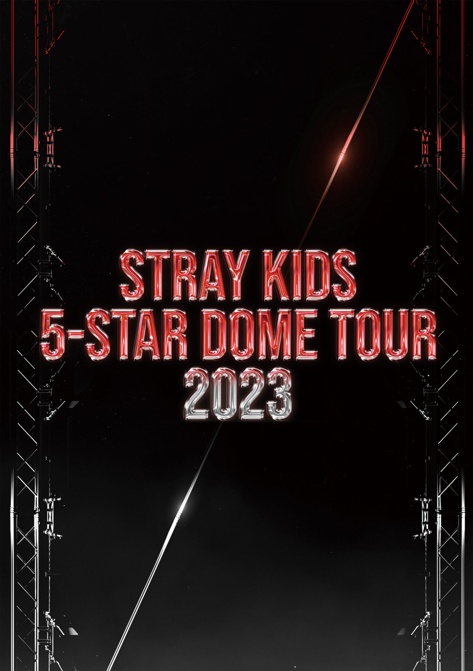StrayKids 5-STAR Dome Tour 直筆サイン入りミニポスター StrayKids 5