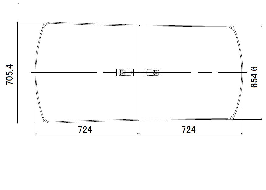 セキスイハイム 風呂蓋 品番：PNB671 セキスイハイム 風呂蓋 品番