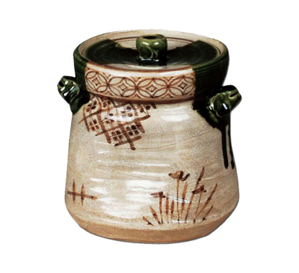 松本鉄山 古瀬戸茶入 仕覆付 茶道具 松本鐡山作 古瀬戸 大名物 円乗坊